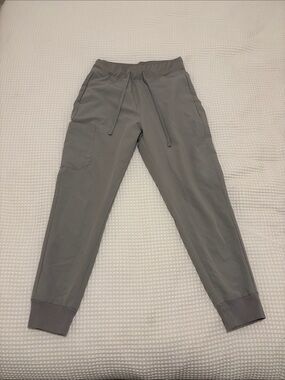 Mandela Women's Scrubs Gray Drawstring Joggers